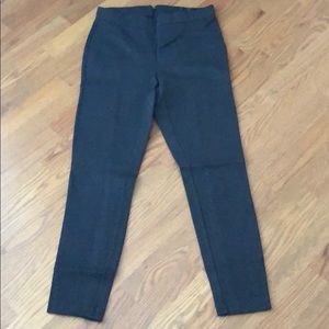JCrew Pixie Pants in charcoal grey